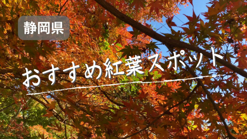 静岡県おすすめ紅葉スポット一覧